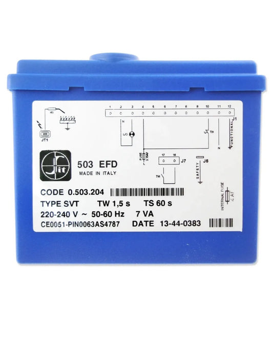 0.503.204 SIT 503-EFD SVT BLUE BOX Valvola Gas Regolatore di Accensione 0503204