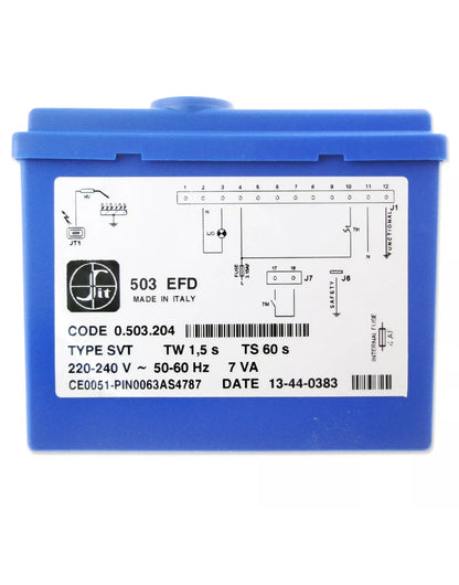 0.503.204 SIT 503-EFD SVT BLUE BOX Valvola Gas Regolatore di Accensione 0503204