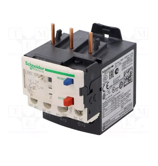 Schneider Electric LRD06 034676 Relè Protezione Motore 1-1, 6A Sealed